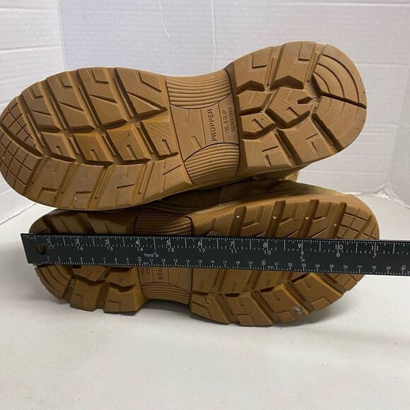 PROPPER 8” Suede Coyote HydroGuard Waterproof Tactical Work Boots Men 10M WMN 12 - Picture 6 of 12